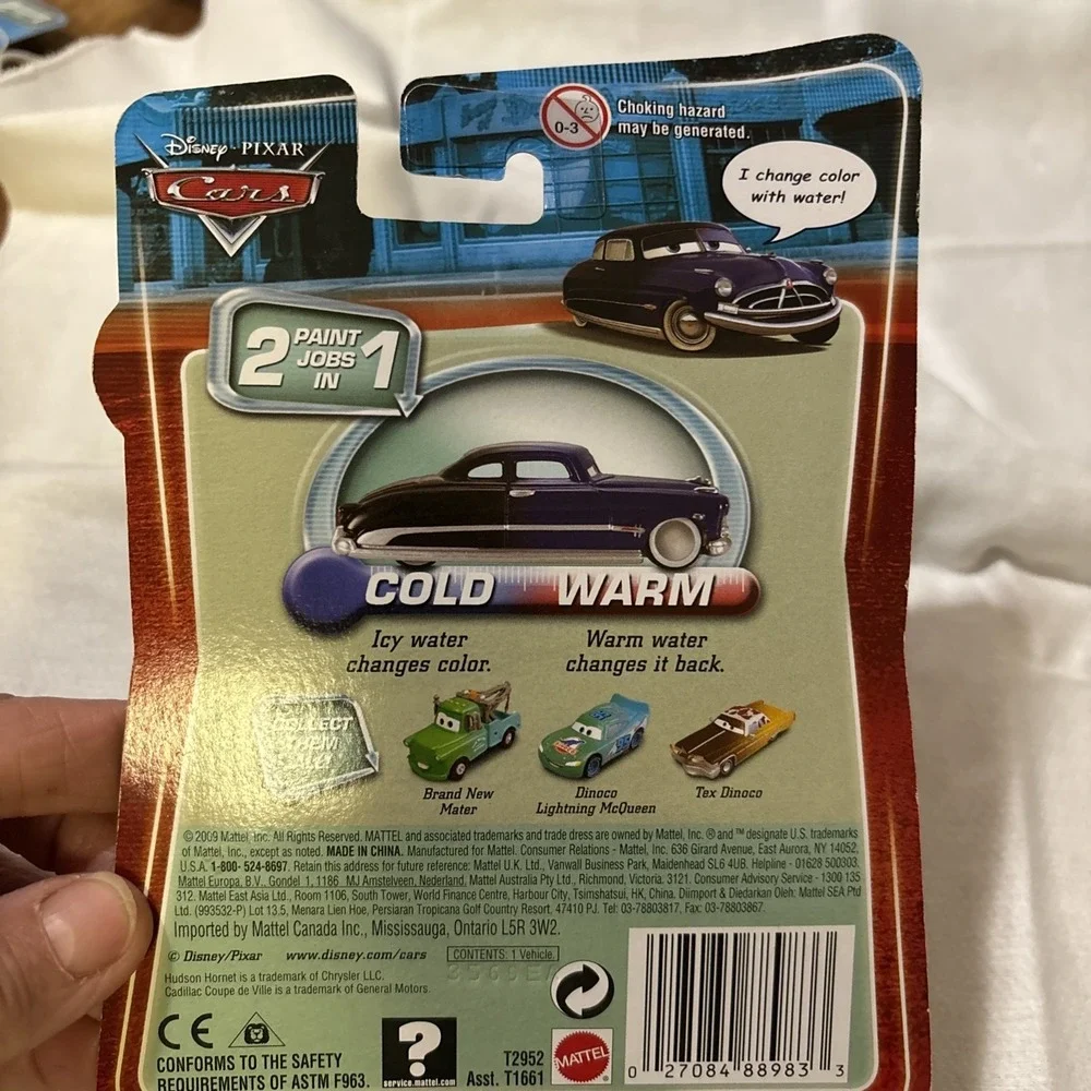 Mattel Disney Pixar Cars Doc Hudson Color Changers‎ Diecast